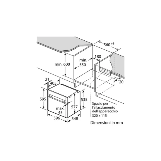 Neff B54CR71G0 built-in oven | 60 x 60 cm | Graphite Gray | Cook with style and ease