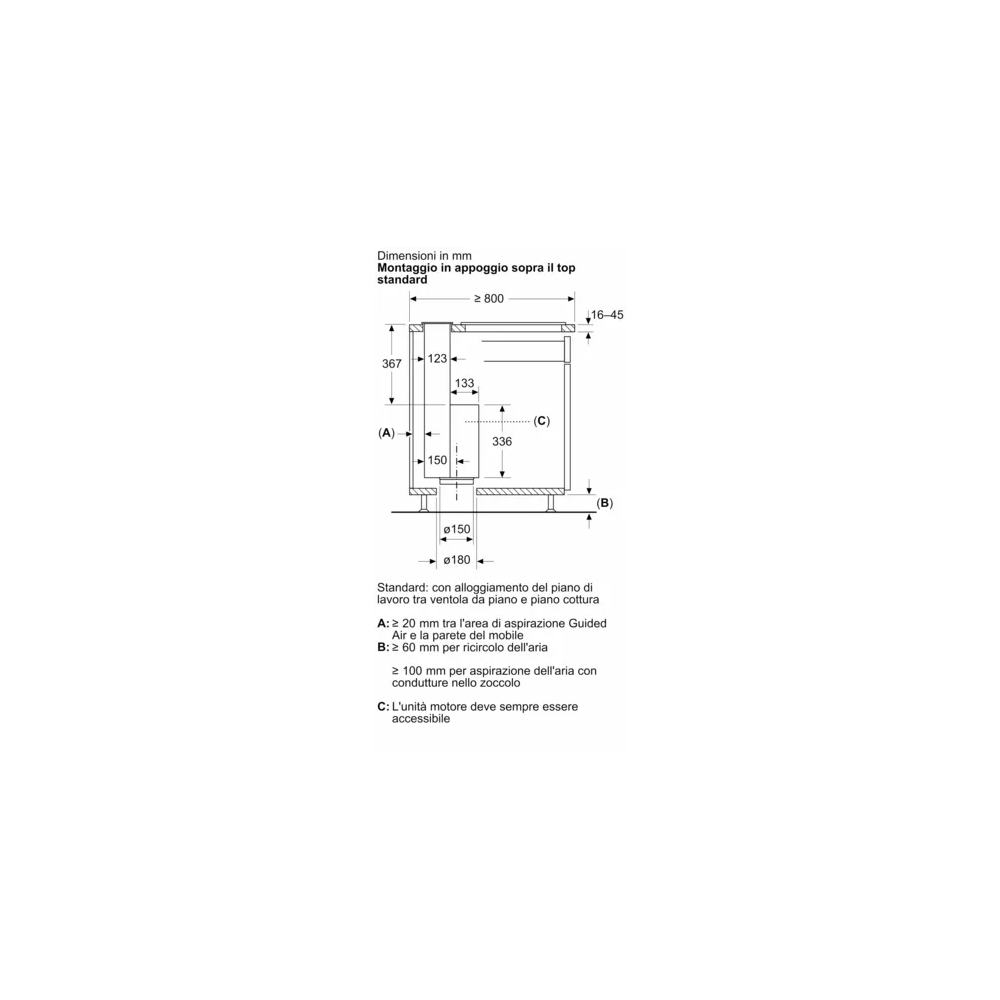 Capota telescópica de piso 90 cm Montaje de alambre