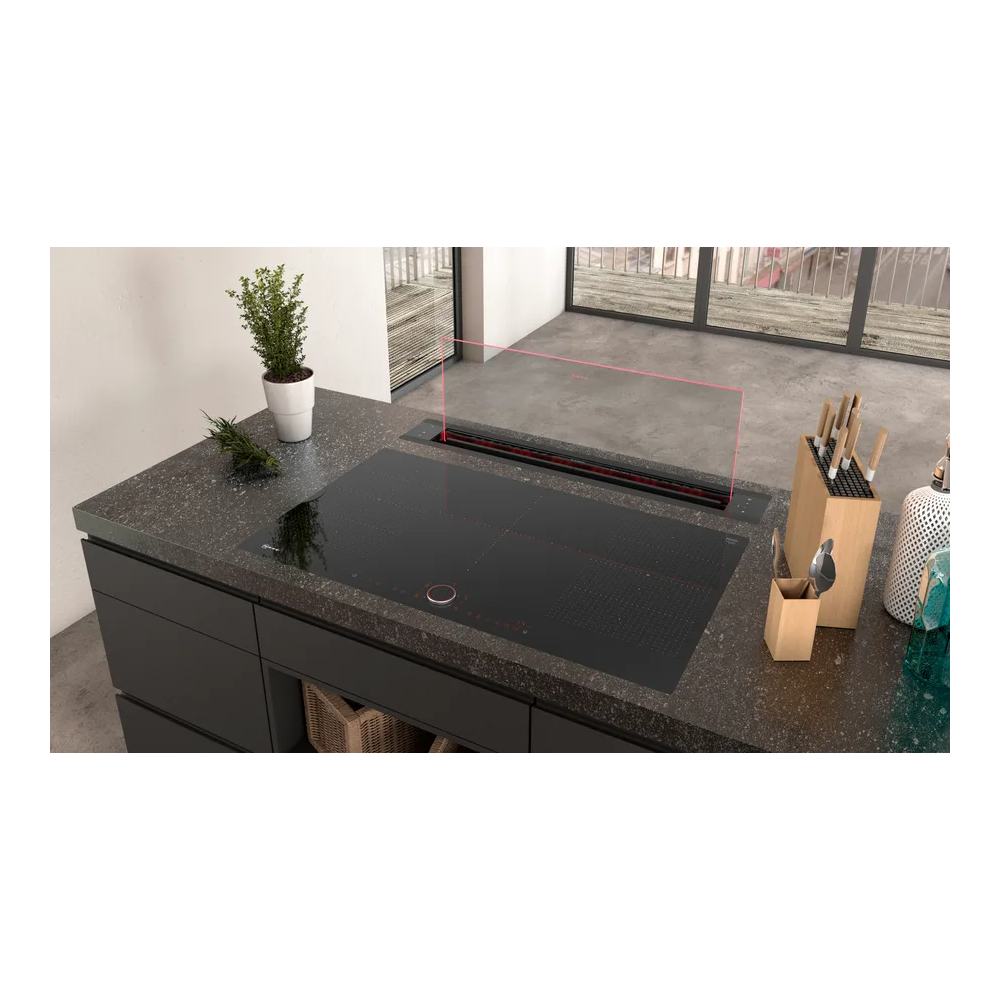 Neff Telescopic Island Hood in Flush-to-Top Glass: The innovative solution!