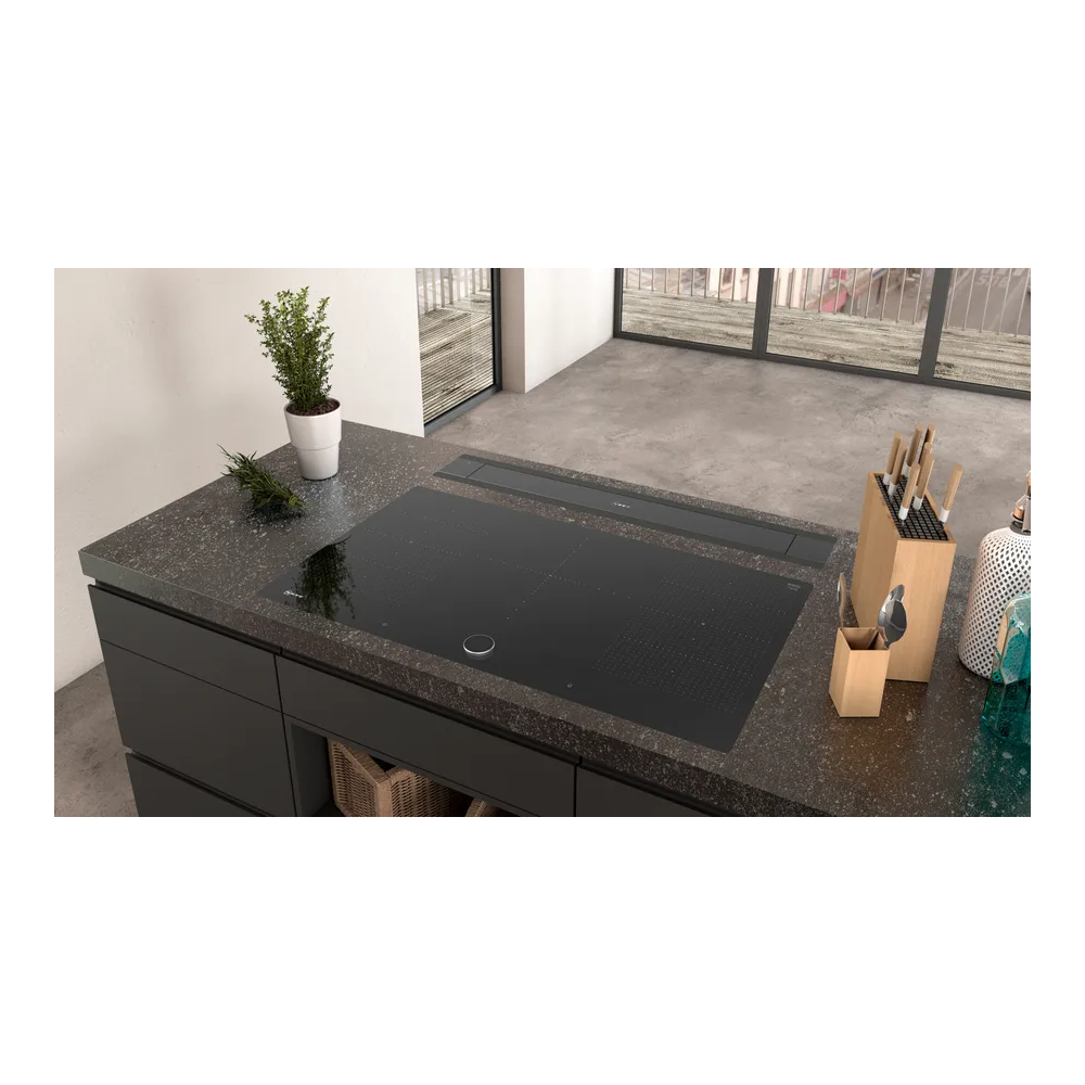 Neff Telescopic Island Hood in Flush-to-Top Glass: The innovative solution!