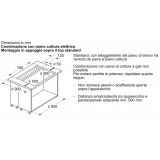 Capota telescópica de piso 80 cm Montaje de alambre