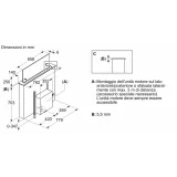 Hotte Îlot Télescopique Neff 80 cm en Verre, à encastrer avec le dessus : La solution innovante !