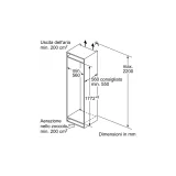 Neff Einbaukühlschrank 60 cm: NOFROST, flache Scharniere