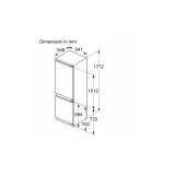 Neff Einbaukühlschrank 60 cm: NOFROST, flache Scharniere
