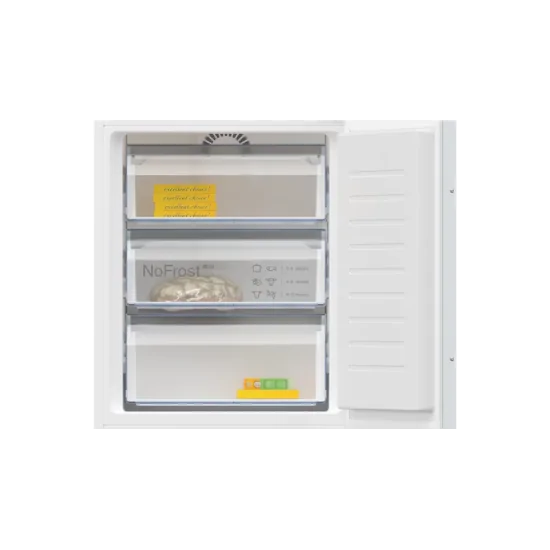 Встроенный комбинированный холодильник 177,2 x 54,1 см, плоская молния