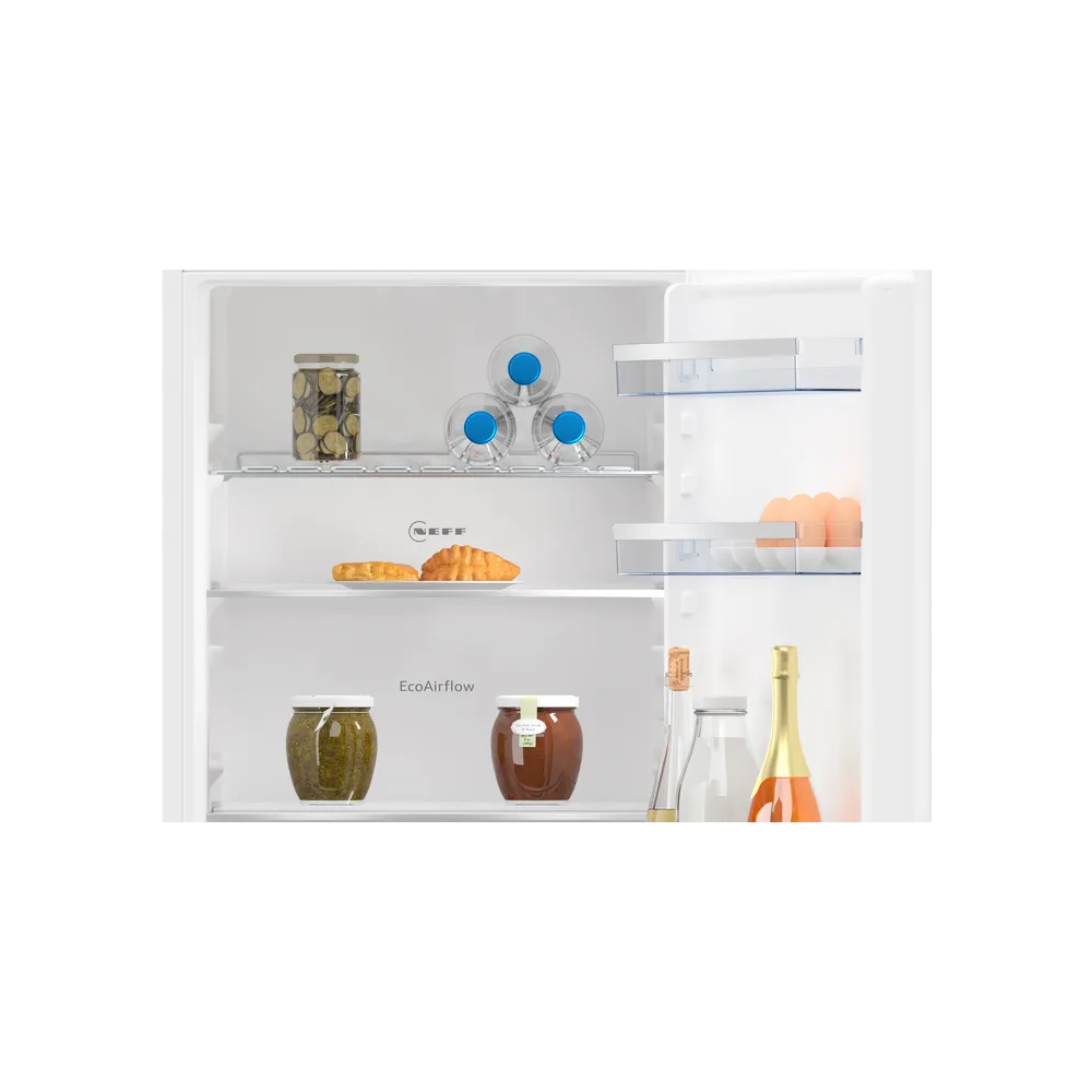 Neff Einbaukühlschrank 60 cm: NOFROST, flache Scharniere