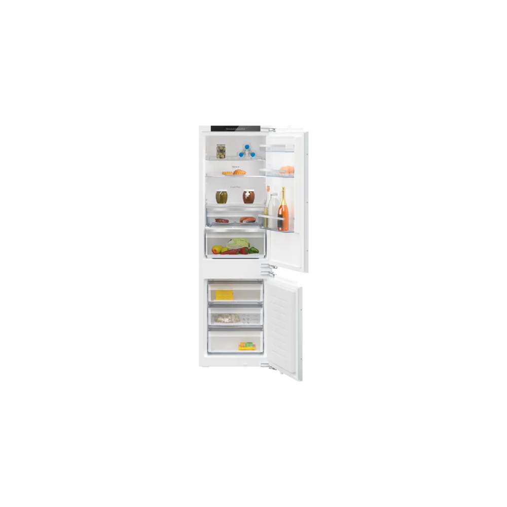 Frigorífico combinado empotrado Cremallera plana de 177,2 x 54,1 cm