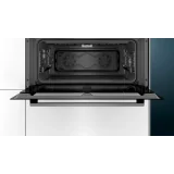 Siemens : Four multifonction 90 cm en noir et acier inoxydable.