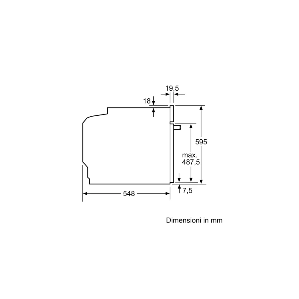 Scopri il nuovo iQ700: Forno combinato con microonde da incasso 60 x 60 cm Nero HM736G1B1 di Siemens - Perfetto per cucinare in