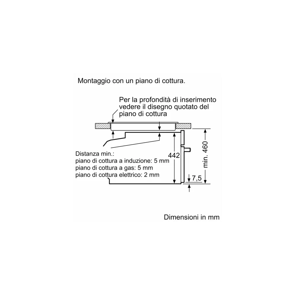 "Le four compact combiné de Siemens s'adapte à 60x45 cm pour une intégration parfaite" CM778GNB1B