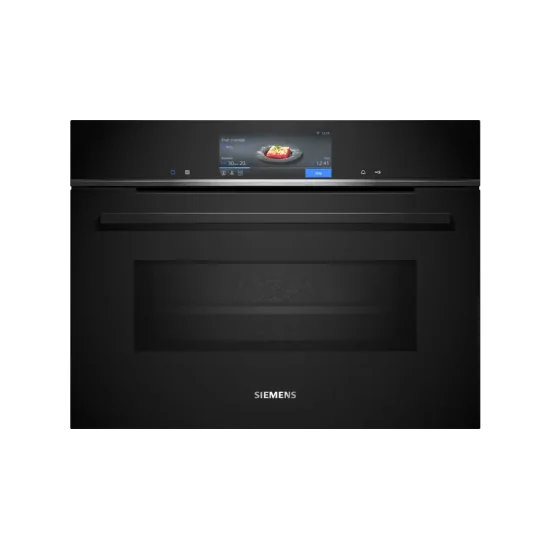 "Le four compact combiné de Siemens s'adapte à 60x45 cm pour une intégration parfaite" CM778GNB1B