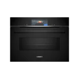 "Siemens Combination Compact Oven fits 60x45 cm for seamless integration" CM778GNB1B