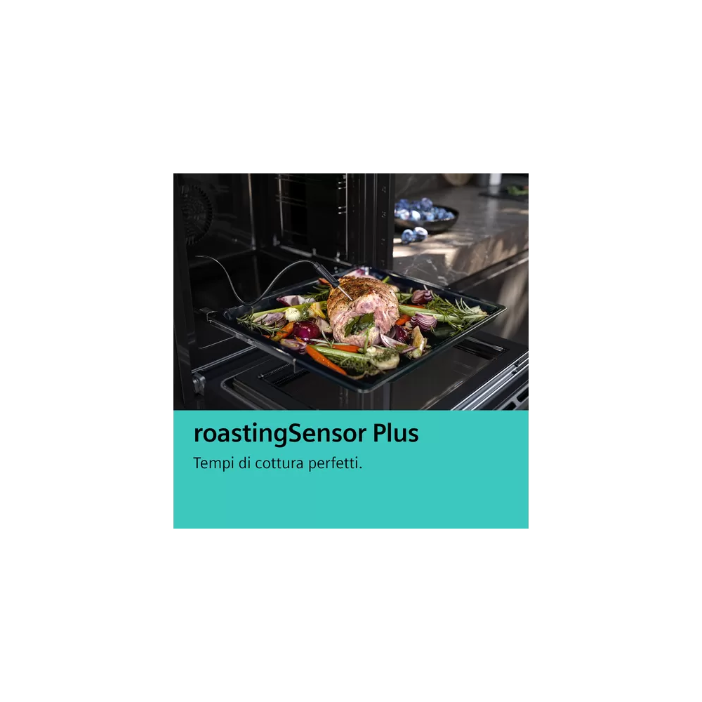 Efficiency and Style with Siemens HM778GMB1 Black Built-in Combined Oven 60 x 60 cm