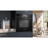 Efficiency and Style with Siemens HM778GMB1 Black Built-in Combined Oven 60 x 60 cm