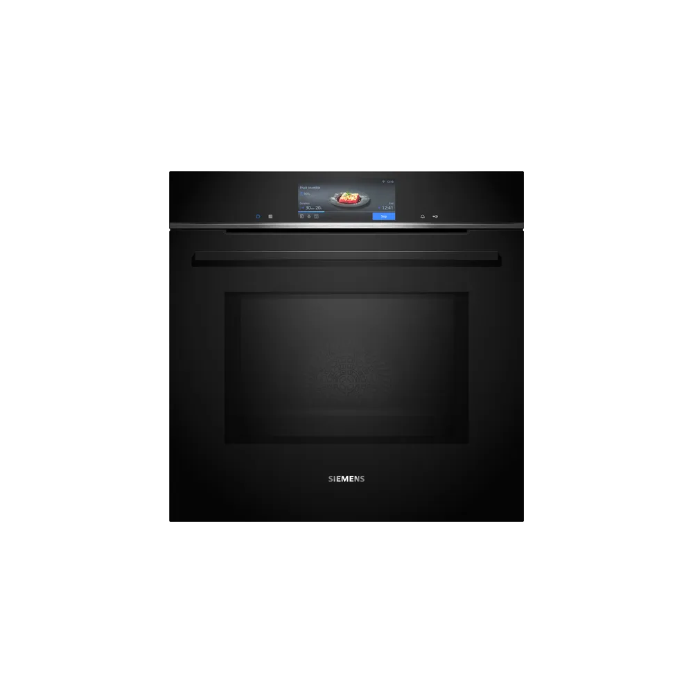 Efficiency and Style with Siemens HM778GMB1 Black Built-in Combined Oven 60 x 60 cm
