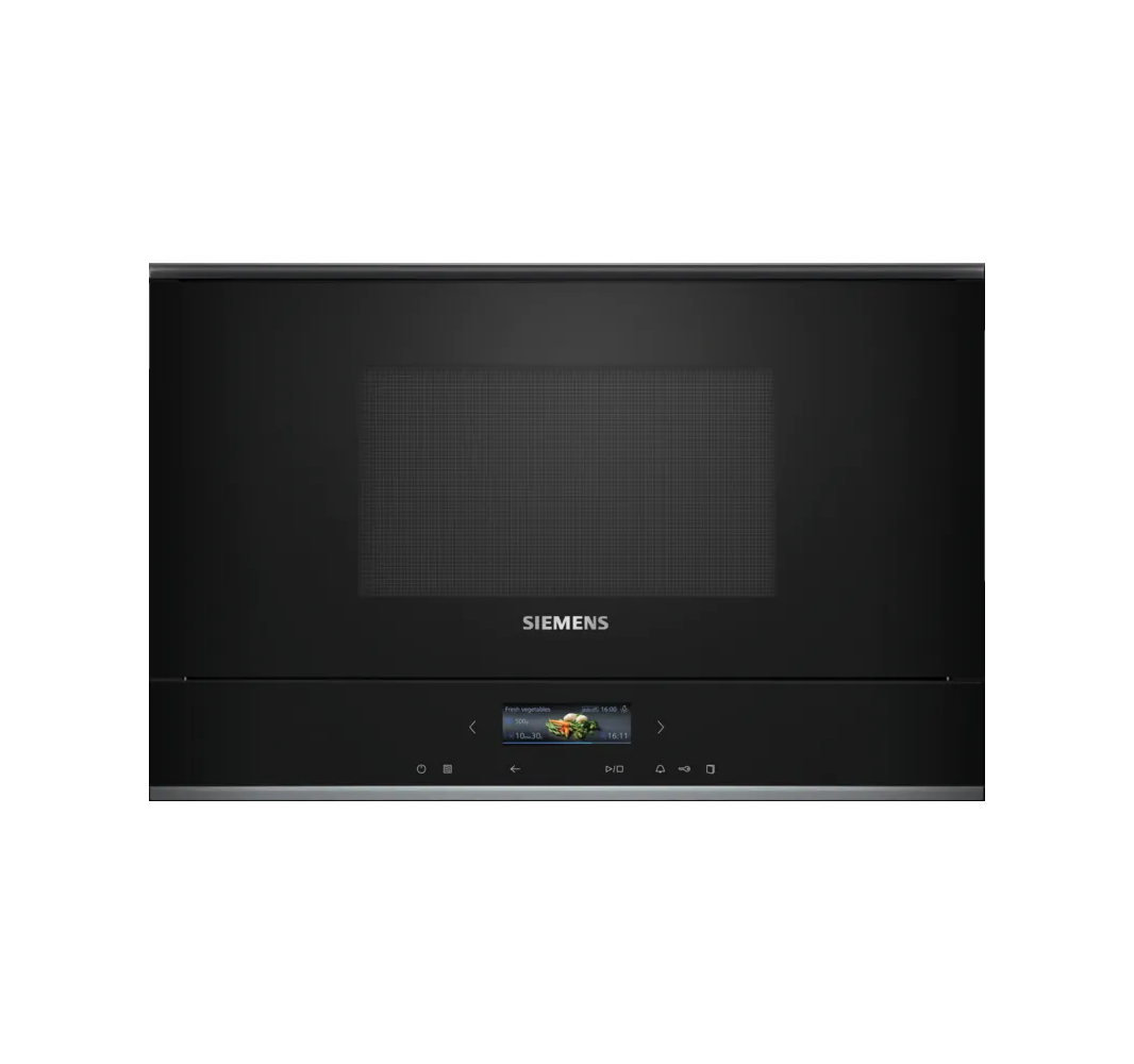 BE732L1B1 Siemens Black Microwave Oven: Practical, Modern And Quality.