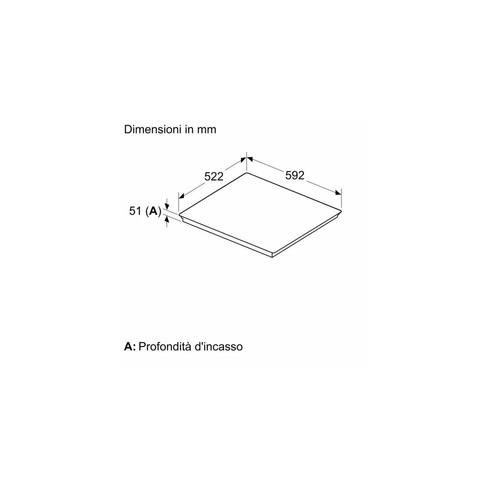 Hob de inducción Siemens ED65KHQB1E iQ500: diseño elegante y rendimiento eficiente.