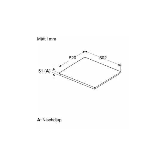 Efficacité moderne : Découvrez la table de cuisson à induction Siemens ED677HSC1E iQ500 60 cm Noir.