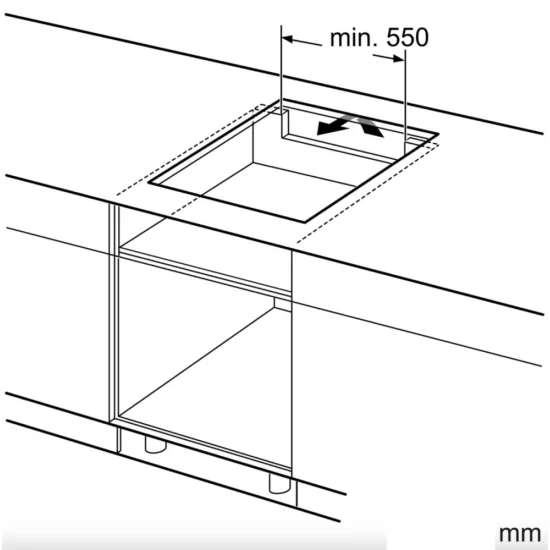 EX675HEC1E Cocina perfecta con Siemens iQ500 60cm Placa caliente de inducción negra