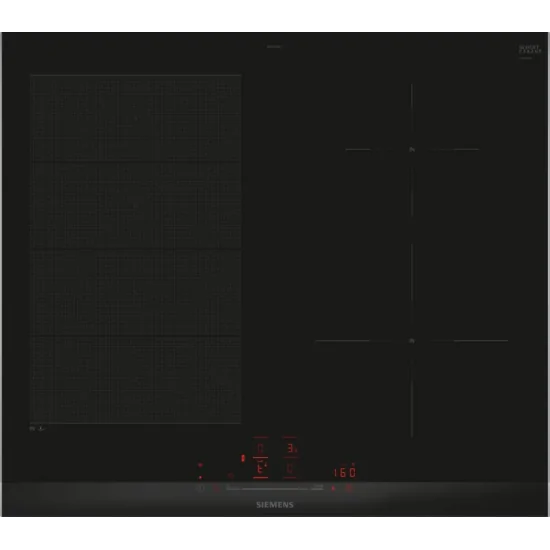 EX675HEC1E Cocina perfecta con Siemens iQ500 60cm Placa caliente de inducción negra
