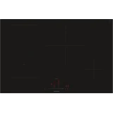 Luxury performance and elegance with the ED877HSC1E iQ500 80 cm induction hob Black with stainless steel profile