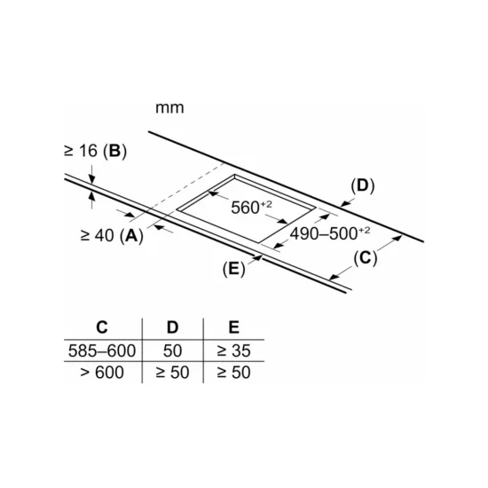 Descubre el Massimo della Cucina con Siemens: 60 cm de placa de inducción EX675HXC1E con perfiles laterales elegantes