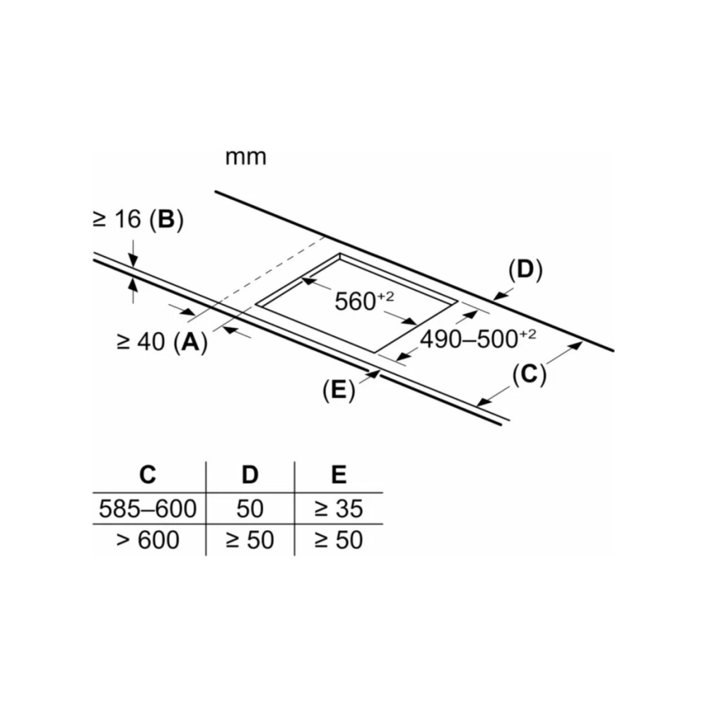 Entdecken Sie das ultimative Kochen mit Siemens: 60 cm EX675HXC1E Induktionskochfeld mit eleganten Seitenprofilen
