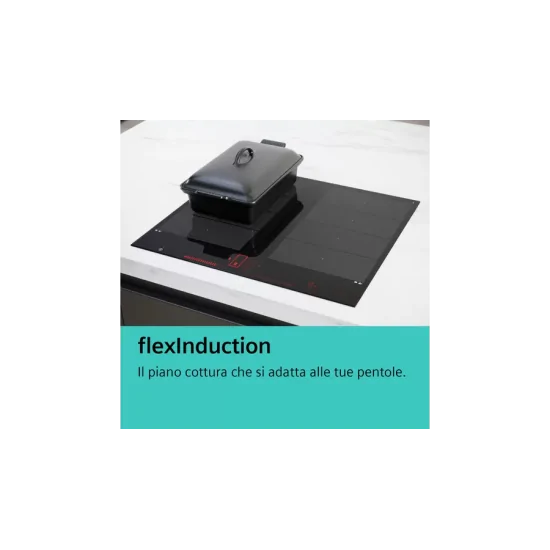 Manguera de inducción exclusiva Siemens iQ700: elegancia y rendimiento en un producto, para una cocina de alta calidad.