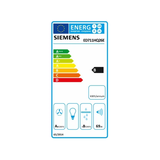 Combinación perfecta de elegancia y funcionalidad: el plano de inducción con ventilación integrada de 70 cm firmado Siemens.