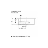 Perfekte Kombination aus Eleganz und Funktionalität: die Induktionsebene mit integrierter Belüftung von 70 cm signiert Siemens.