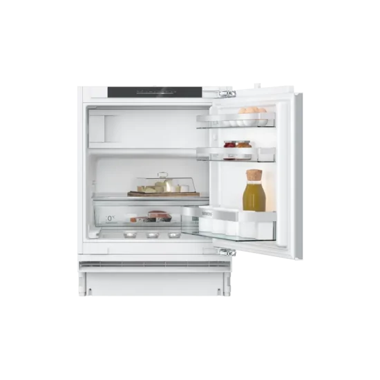 Effizienz und Stil: der Einbau-Unterbaukühlschrank KU22LADD0 von Siemens.