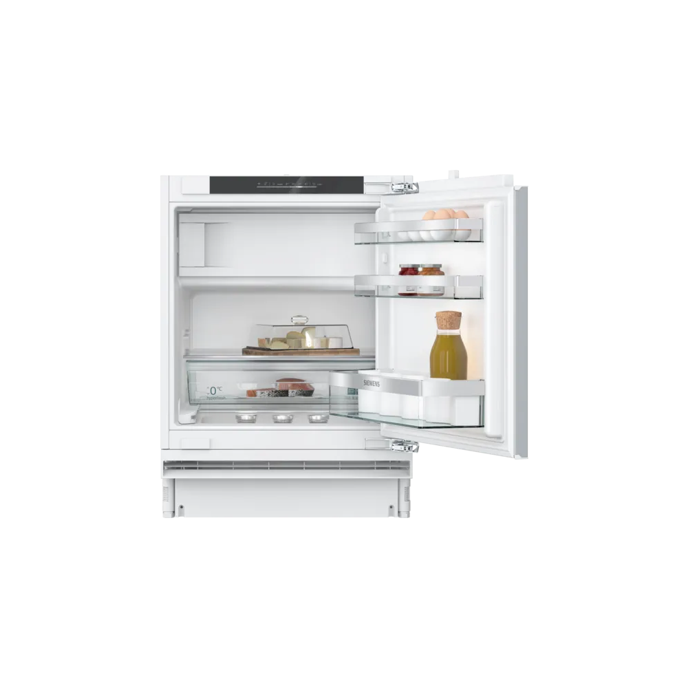 Eficiencia y estilo: el refrigerador incorporado Siemens KU22LADD0.