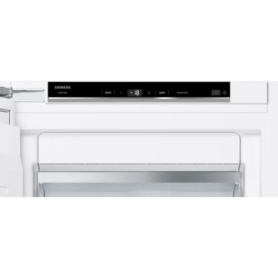 Massima capacità e precisione: Congelatore da incasso Siemens GI81NVEE0 177.2 x 55.8 cm con cerniera piatta