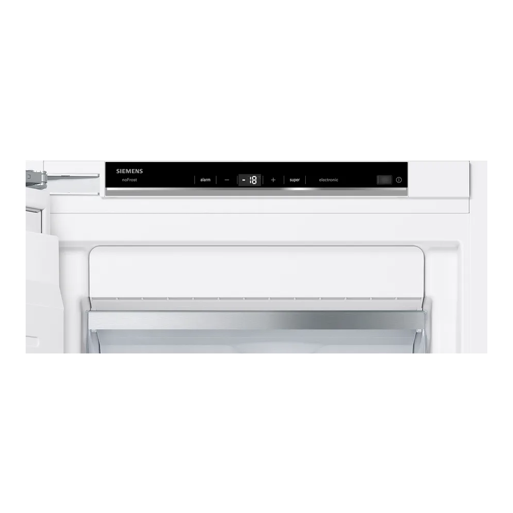 Maximum capacity and precision: Siemens GI81NVEE0 built-in freezer 177.2 x 55.8 cm with flat hinge