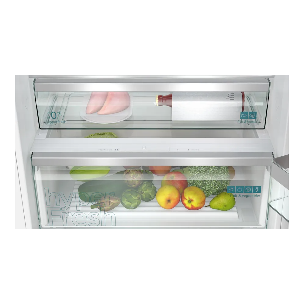 效率和风格:现成冰箱 Siemens KI96NSDD0 193.5 x 70.8 cm 软。.