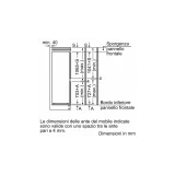 Efficienza e stile con il frigorifero combinato da incasso KI86NSDD0 di Siemens: la scelta perfetta per una cucina moderna.