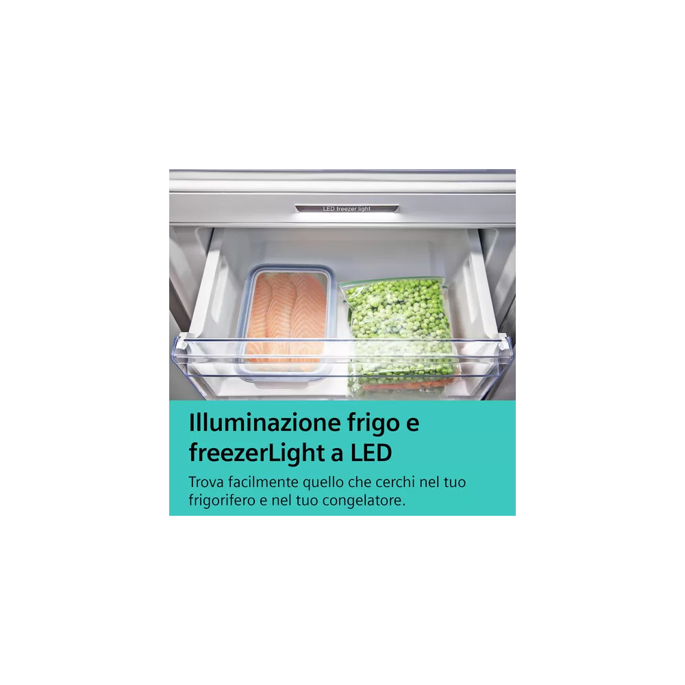 Eficiencia y estilo con frigorífico incorporado KI86NSDD0 Siemens: la elección perfecta para una cocina moderna.