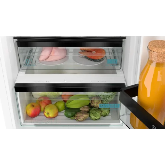 Eficiencia y estilo con frigorífico incorporado KI86NSDD0 Siemens: la elección perfecta para una cocina moderna.