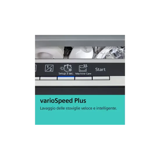 Efficacité et style combinés : découvrez le lave-vaisselle encastrable varioSliding 45 cm entièrement intégré SR73EX24ME de Siem