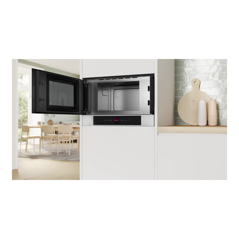 Bosch white BFL7221W1: the ideal built-in microwave oven for every budget