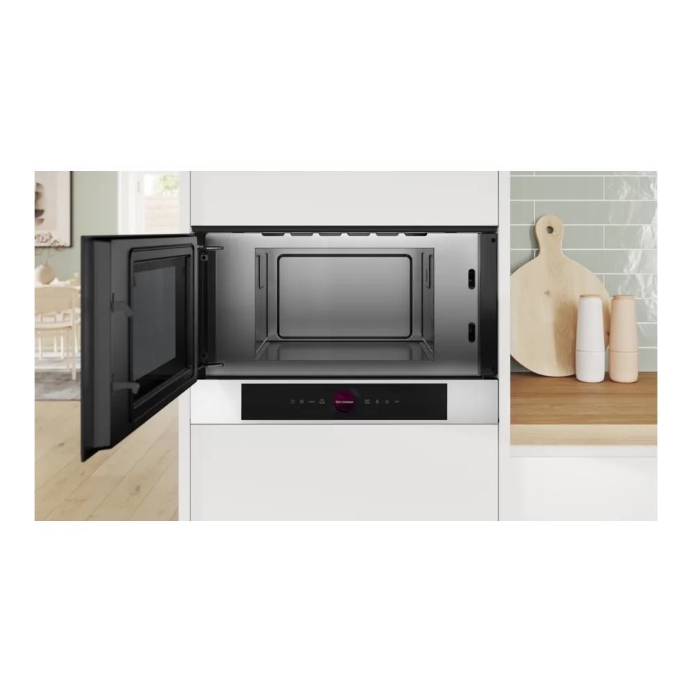Bosch BFL7221W1: Forno a microonde da incasso bianco