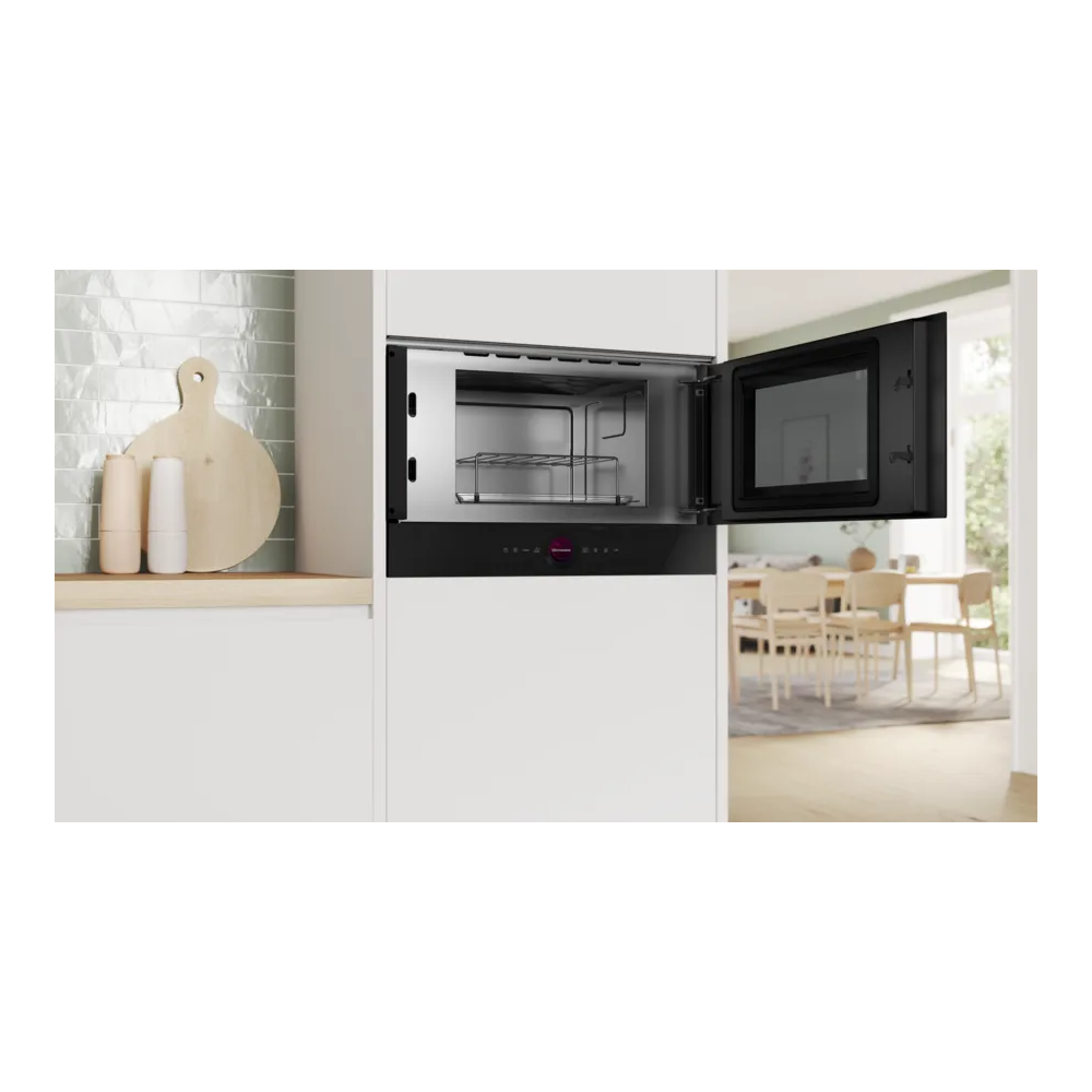 Bosch BER7321B1: the perfect built-in microwave oven for every kitchen
