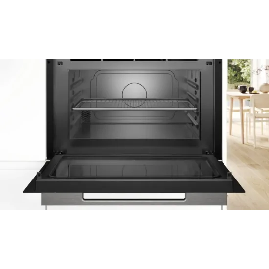 Four à micro-ondes encastrable Bosch Série 8 CEG732XB1 : cuisiner avec facilité et goût