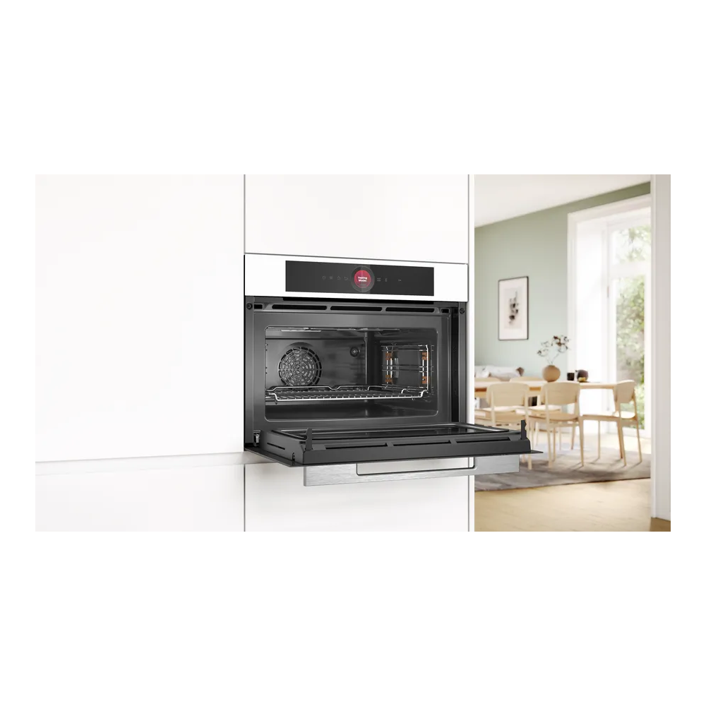 Four Bosch Blanc CMG7241W1 : La cuisine du futur, avec une touche de style
