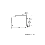 Four Bosch Série 6 CMG7761B1 - 71 Litres - Classe énergétique A+ - Micro-ondes - Multifonction