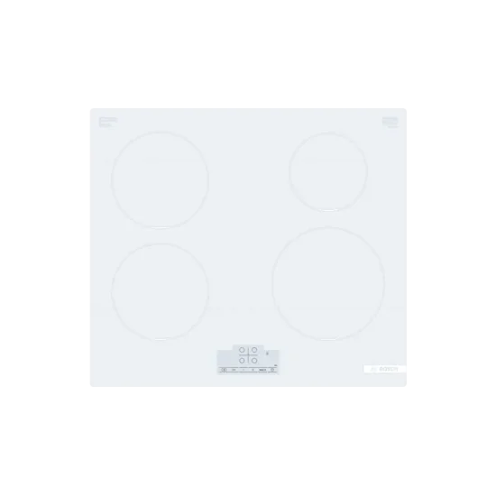 Bosch PUE612BB1J : Plaque à induction blanche élégante et fonctionnelle