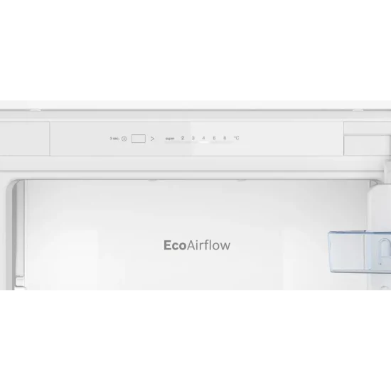 Bosch built-in single-door refrigerator: elegant and versatile, pull hinge for an unparalleled refrigeration experience.