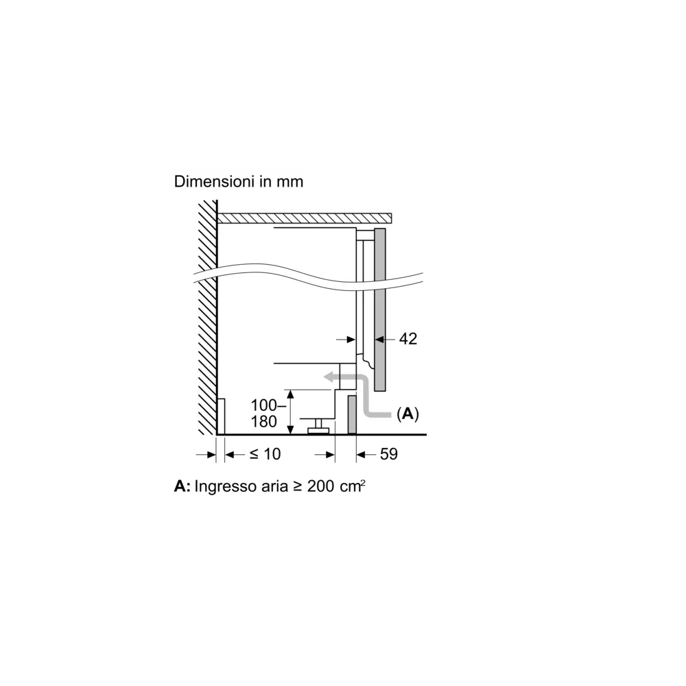 Bosch Serie 4 KUL22VFD0 Unterbaukühlschrank – 82 cm – kein Frost