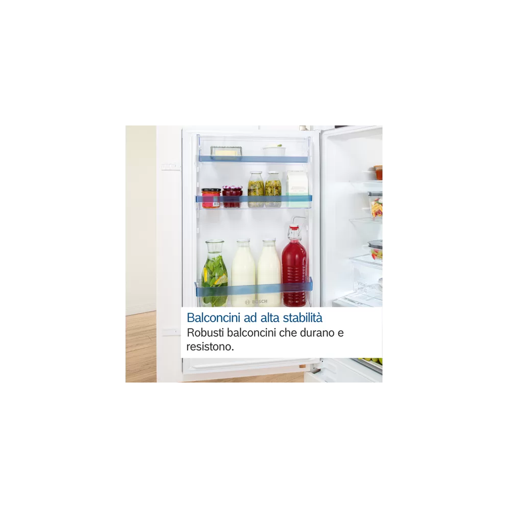 Efficiency and elegance: discover the Bosch Series 4 KIL82VFE0 Single-Door Refrigerator with Built-in Cell for optimal storage o