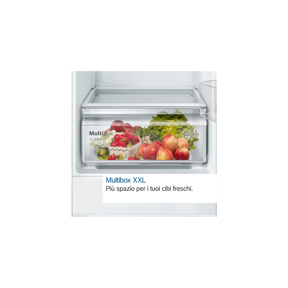 Bosch KBN96NSE0 Built-in Combined Refrigerator - 194 cm - 383 liters - Class E - No Frost